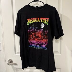 Joshua Tree Graphic Black T-Shirt